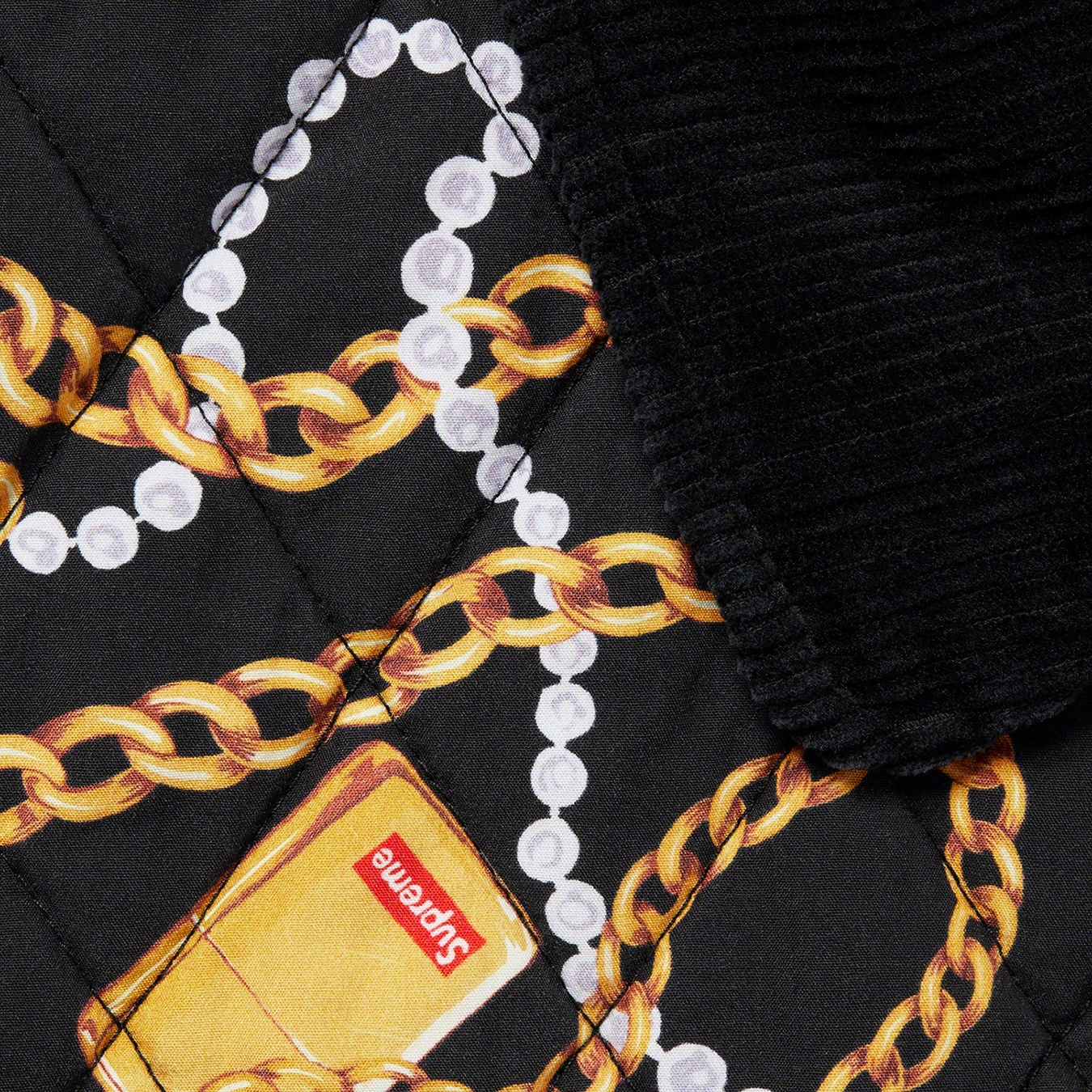 Chains Quilted Jacket view 8